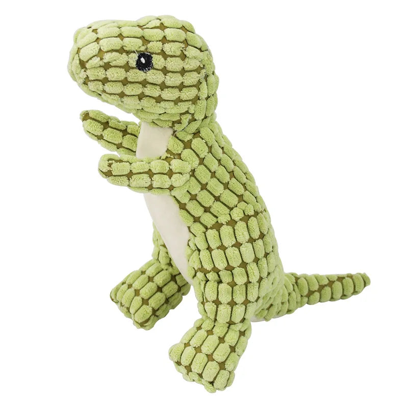 Dinosaur Squeaky Chew Toy for Dogs & Cats