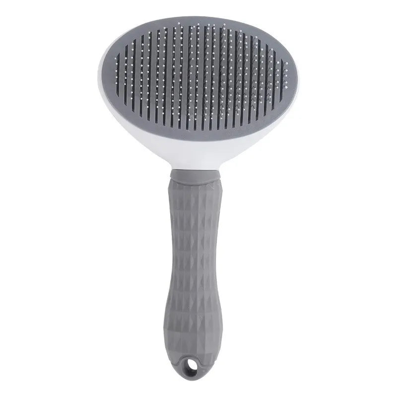 Self-Cleaning Dog Grooming Brush - Professional Dematting Comb for All Dog Breeds