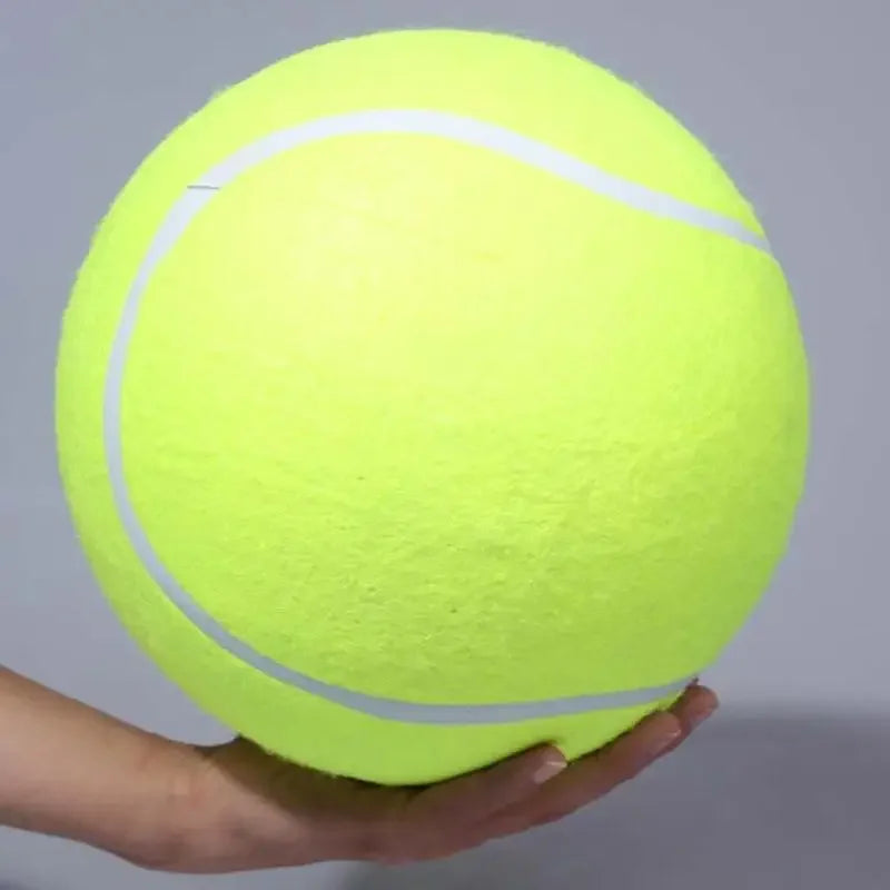 Giant Dog Tennis Ball - 7/8/9.5 Inch Jumbo Chew Toy with Pump & Needle