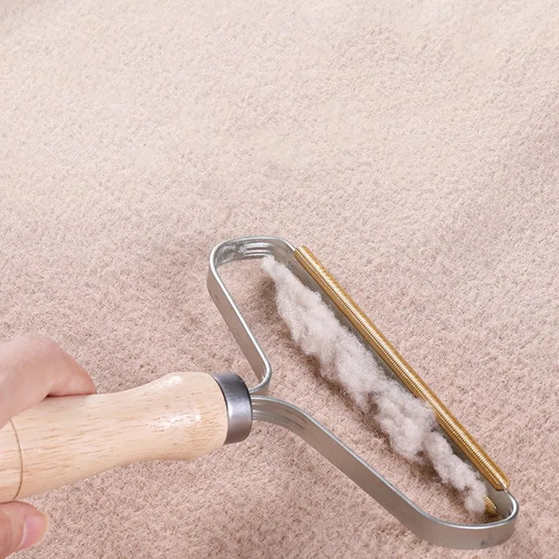 Pet Grooming Brush & Lint Remover - 2-in-1 Copper Tool