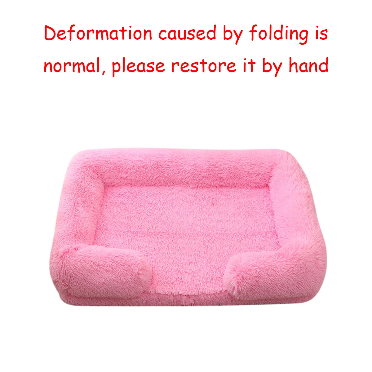 Orthopedic Dog Bed - Memory Foam with Bolster Support