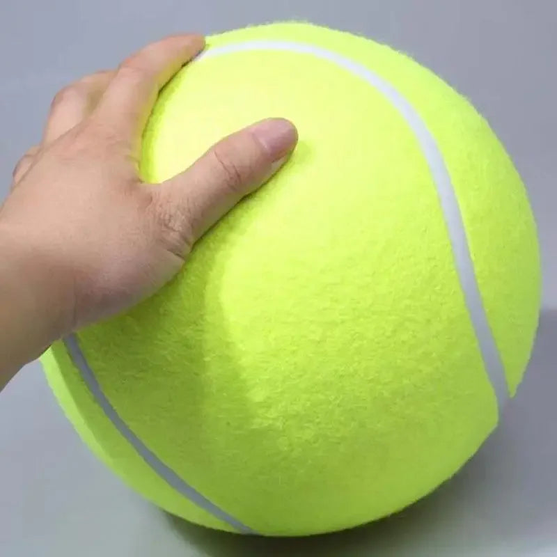 Giant Dog Tennis Ball - 7/8/9.5 Inch Jumbo Chew Toy with Pump & Needle
