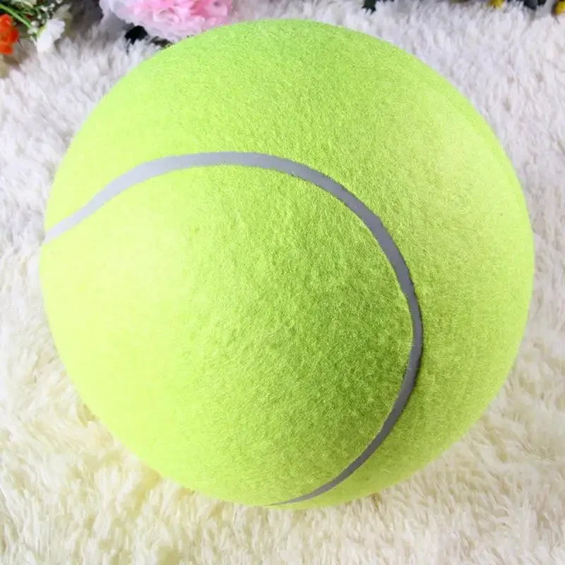 Giant Dog Tennis Ball - 7/8/9.5 Inch Jumbo Chew Toy with Pump & Needle