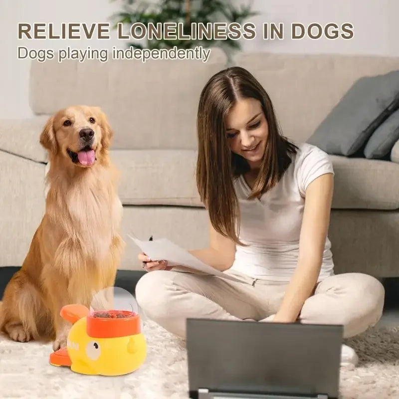 Interactive Dog Puzzle Feeder - Slow Feeding Treat Dispenser