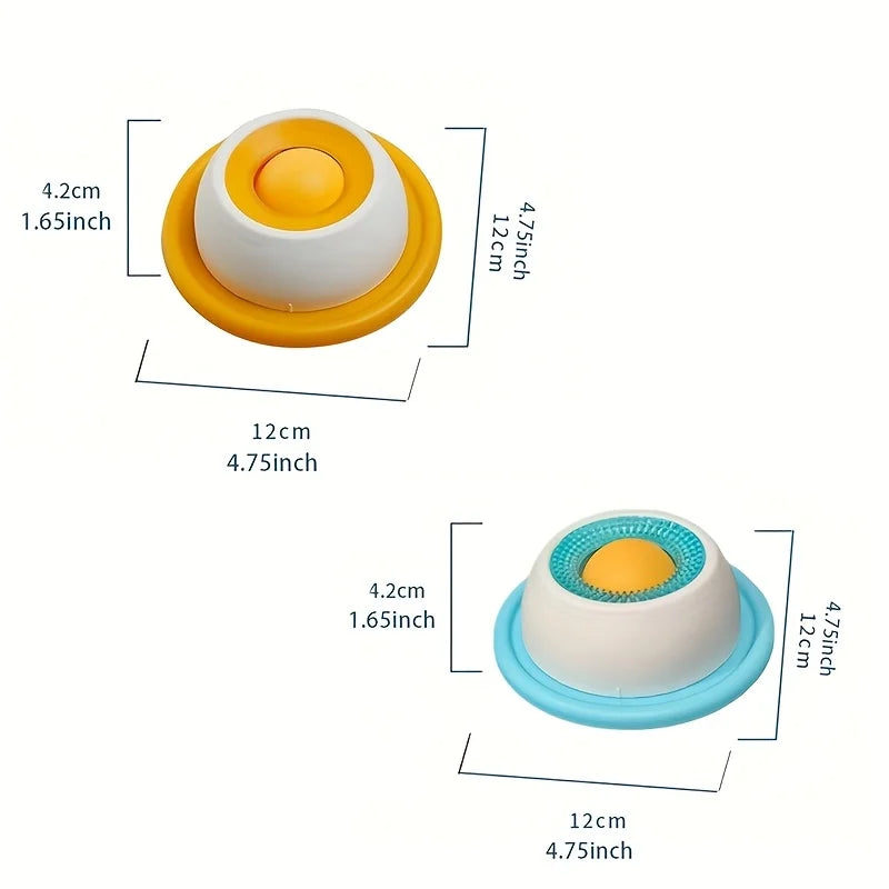 Lick Mat for Dogs & Cats - Slow Feeder Food Dispenser & Anxiety Relief Toy