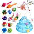 Cat Toy Variety Set - 20-Piece Interactive Play Kit