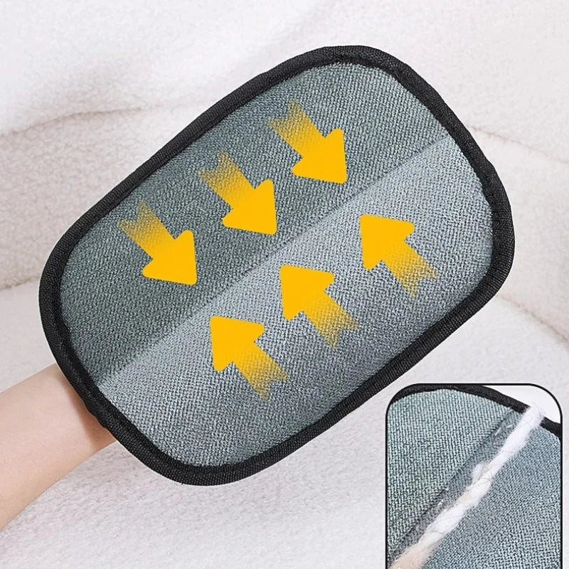 Pet Hair Remover Gloves - Reusable Washable Lint Roller for Dogs & Cats