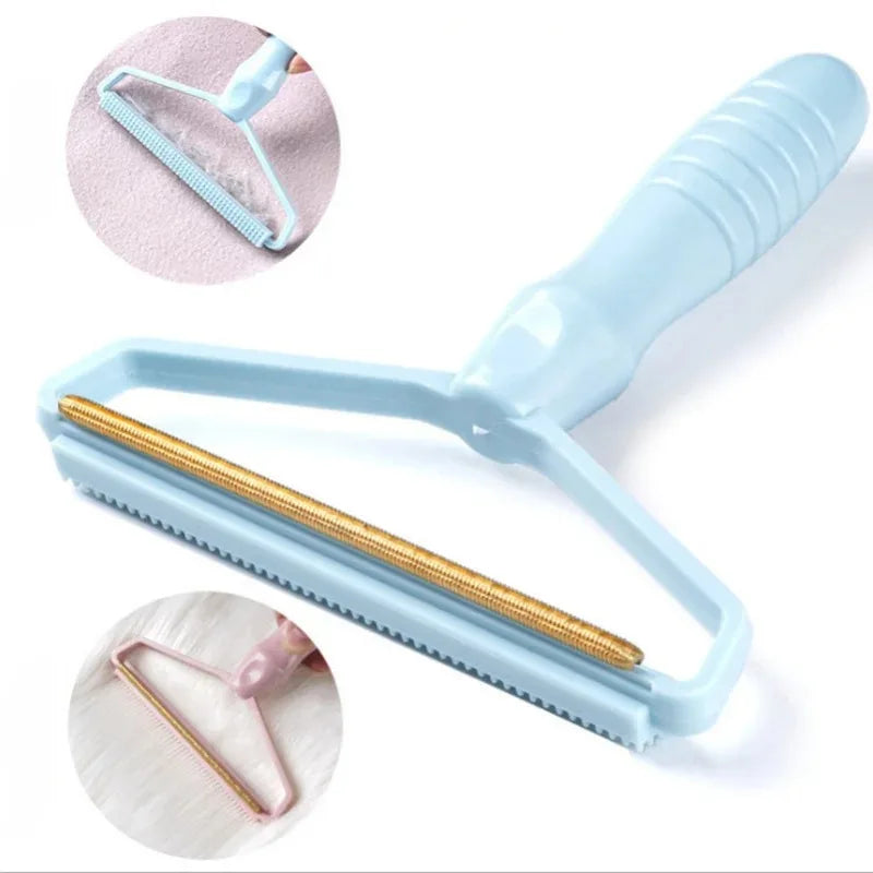 Pet Grooming Brush & Lint Remover - 2-in-1 Copper Tool