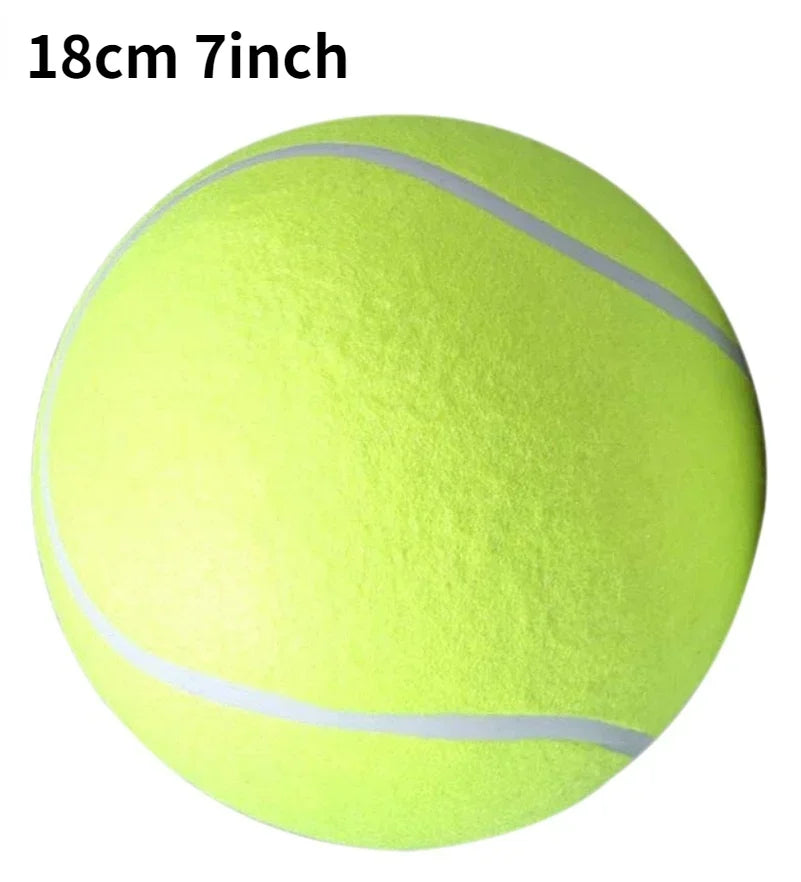 Giant Dog Tennis Ball - 7/8/9.5 Inch Jumbo Chew Toy with Pump & Needle