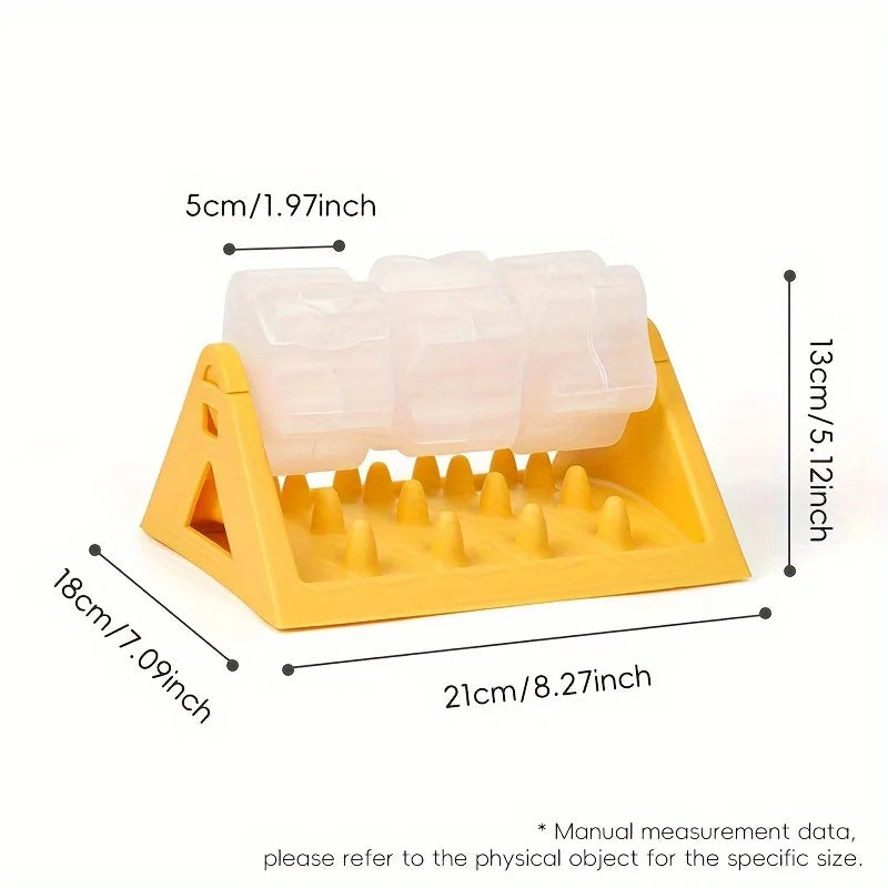 Interactive Dog Food Dispenser Toy - Slow Feeder Puzzle Ball with Leak-Proof Design