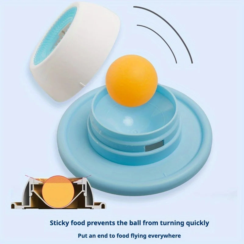 Lick Mat for Dogs & Cats - Slow Feeder Food Dispenser & Anxiety Relief Toy