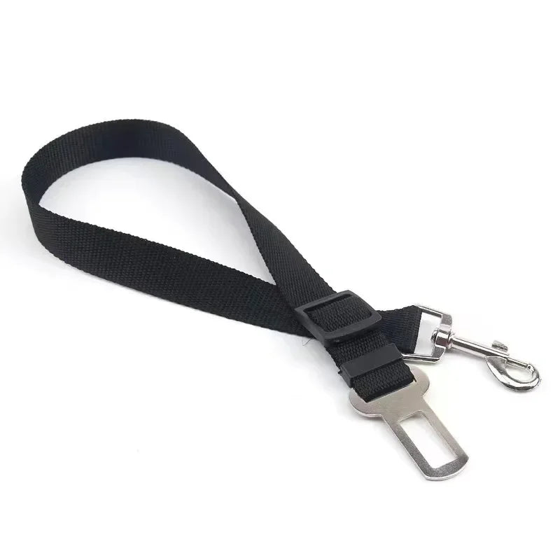 Adjustable Dog Seat Belt - Heavy Duty Elastic Car Safety Harness