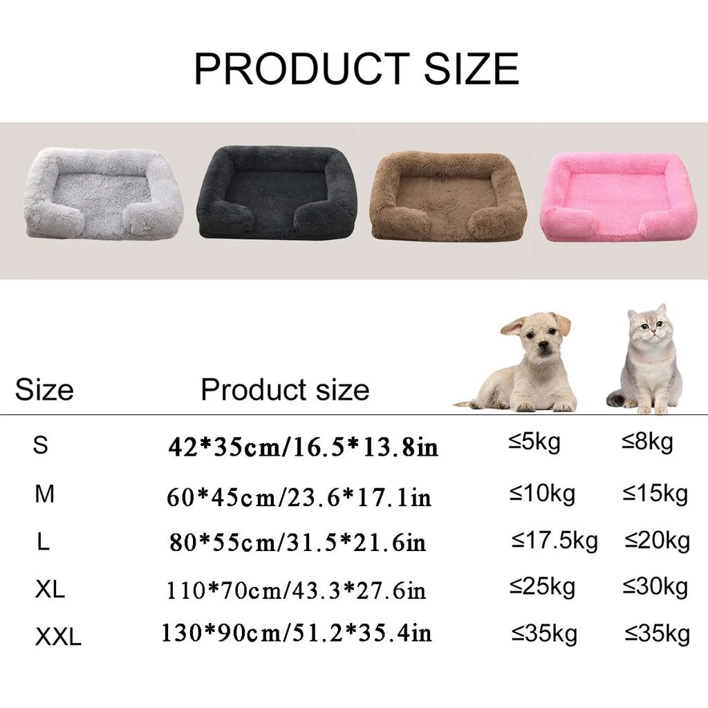 Orthopedic Dog Bed - Memory Foam with Bolster Support