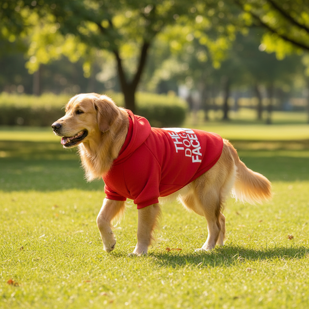 Hoodie rouge - Nouvelle position